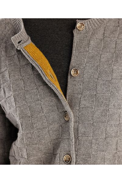 Yargıcı Contrast Detailed Cardigan