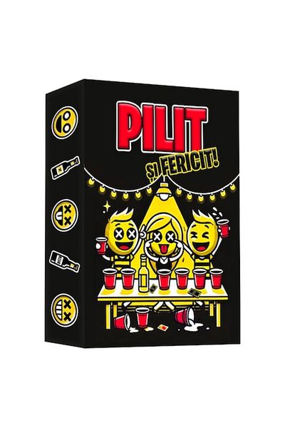 Legendary Gifts Party Game, Pilit si Fericit, 300 Challenges, Romanian Language