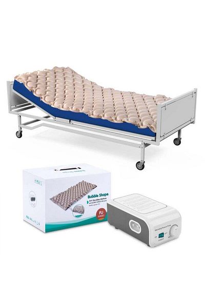 MEDİCALLİ Alternating Air Pressure Mattress Pad for Bedsore Relief with Quiet Pump