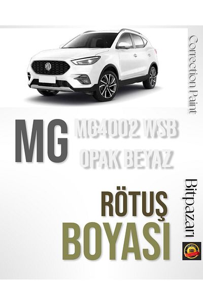 Flea Market Mg Morris Garage Mg4002/Wsb Opaque White - Professional Touch up Paint 20ml.