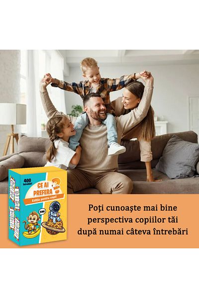 Legendary Gifts What Would You Prefer? - Parents Edition - Children. Romanian Language, 400 Questions