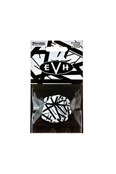 Jim Dunlop Jim EVHP03 Eddie Van Halen Frankenstein 6lı Pena Seti (0.60 mm)