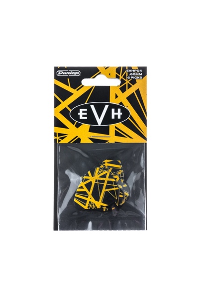Jim Dunlop EVHP04 Eddie Van Halen 6lı Set Pena (0.60 mm)