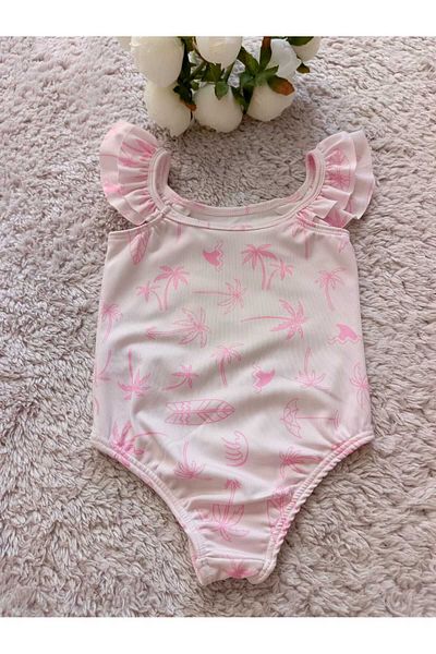 BİRANNEBİRAYBARS GIRL'S SWIMWEAR SET WITH SHORTS