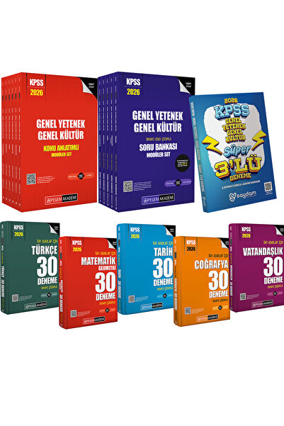 Pegem Akademi Yayıncılık 2026 Gygk Lisans Kpss Konu Anlatımı 6 Kitap-soru Ban...