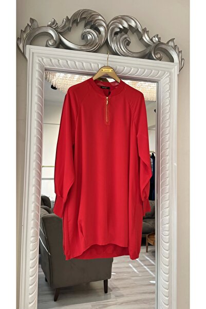 Invee İNVEE 6899 Kırmızı Tunik