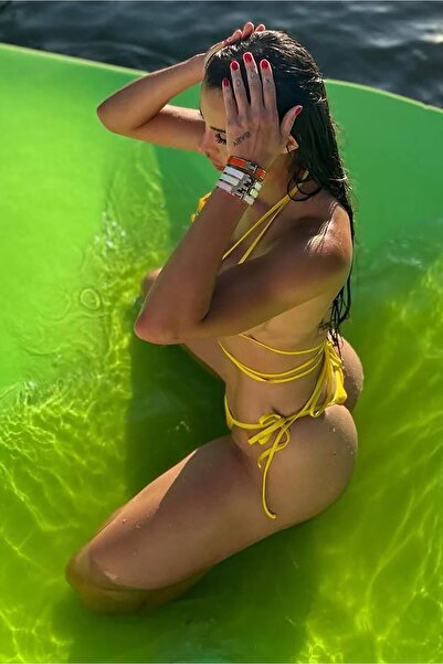 Bikini Mayokini Dünyası Μπικίνι Σάντερμπομπ - Κίτρινο