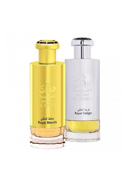 lattafa Pachet 2 parfumuri El si Ea Khaltaat al Arabia: Gold 100ml + Silver 100ml