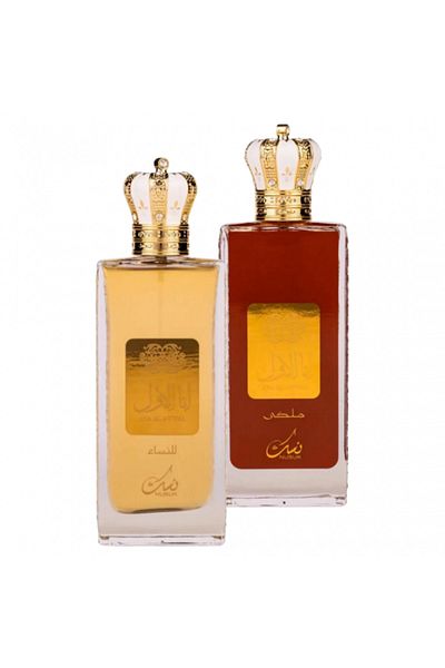 Nusuk Pack of 2 royal women's perfumes: Ana Al Awwal Red 100ml + Ana Al Awwal Women 100ml