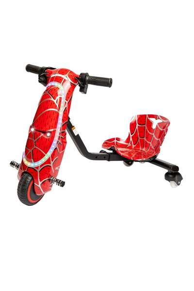 N9nex سكوتر كهربائي 48 فولت 300 واط بثلاث عجلات، إضاءة LED، مكبر صوت بلوتوث، ...