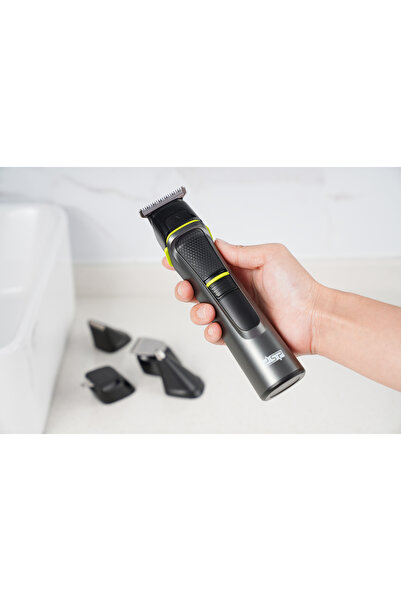 DSP مجموعة العناية المتكاملة للرجال 90346 - طقم 14 في 1ماكينة حلاقة وتشذيب ال...