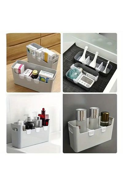 RED KİTCHEN 1Pc Refrigerator Divider -Kitchen Storage Space Management, Sturdy Transparent Refrigerator Side Door Divider