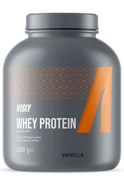 Visly Whey Protein 2000 Grams, Vanilla