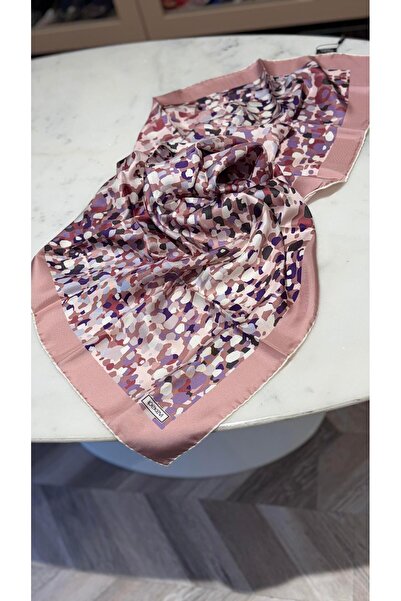 ipekevi İlizyon Tivil İpek Eşarp Şeker Pembe