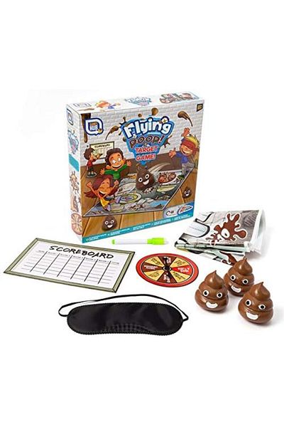 Games Hub Flying Poop! Target Game Kids Family Fun Throwing Poo Party Games