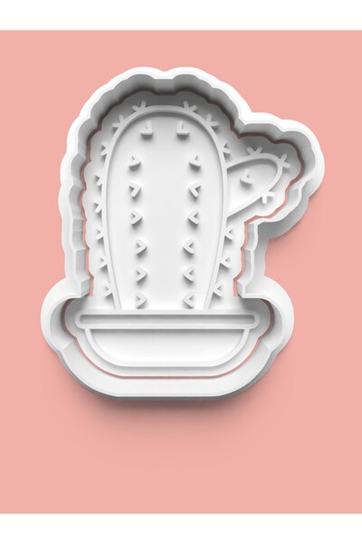 AKTASTORE قالب كوكيز الصبار وقالب عجينة السكر 0381-1