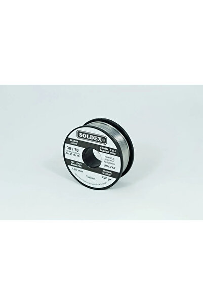 Fixport Soldex 30-70 Lehim Teli 200 Gr 1,6 mm Sn:30 - Pb:70
