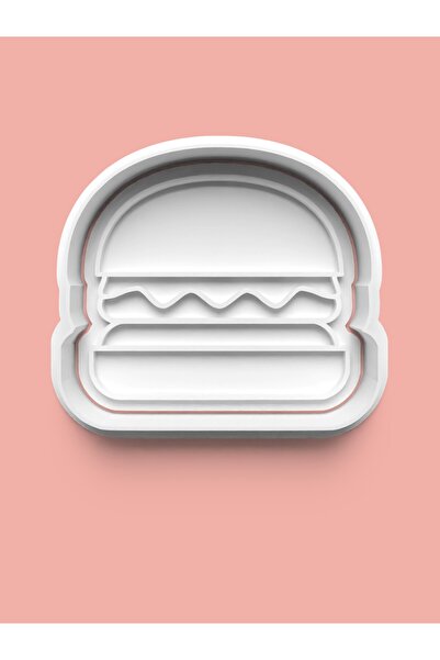 AKTASTORE قالب بسكويت همبرغر وقالب عجينة السكر