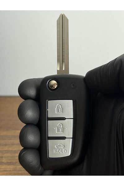 Luxe Aksesuarr Nissan Juke Qashqai Micra X-Trail Rogue 3 Button Key Controller Case ‏