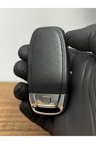 Luxe Aksesuarr Carcasă pentru telecomandă cu 3 butoane compatibilă cu Audi Smart A4 - A5 - Q5 - A6 - A7 - A8