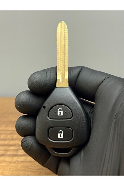 Luxe Aksesuarr Toyota Corolla Avensis Corolla Auris Camry Container pentru telecomandă cu 2 butoane