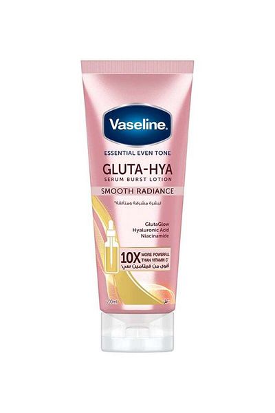 Vaseline Essential Even Tone Gluta Hya Serum Burst Body Lotion Smooth Radiance 200ml