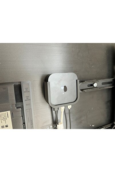 Gadget Gurme Apple Tv 4k Bilgisayar tv Montaj Aparatı (98x98x35mm) 1 VEYA 2. ...
