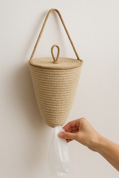 ÖRGÜM Bag Holder Decorative Cover Bag Organizer 30X20 Cm.