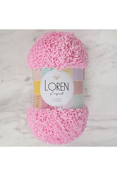 sylar Loren Lamb Pink Hand Knitting Lanyard - R082