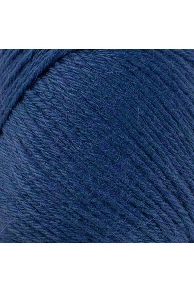 E NATIONAL La Mia Angora 50Gr Navy Blue Hand Knitting Yarn - L129 - 33803
