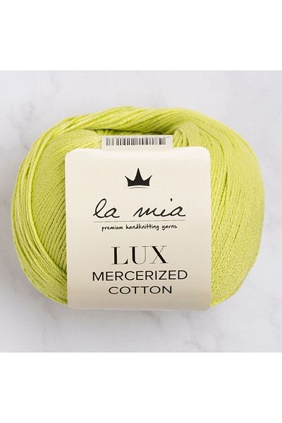 Nurum E Tİcaret La Mia Lux Mercerized Cotton Pistachio Green Hand Knitting Yarn - 150 - 33751