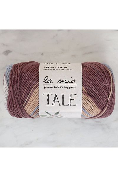 Samorian La Mia Tale Marbled Hand Knitting Yarn - Lm146