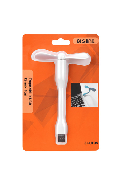Layer Home Taşınabilir USB Mini Fan - Sessiz El Vantilatörü, Serinletici Esnek Pervane Küçük Fan
