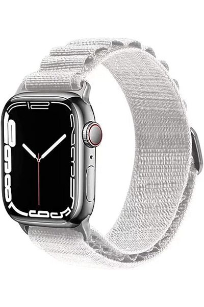 WIWU Ultra Watch Strap for iWatch, 42-49mm - Starlight, Nylon
