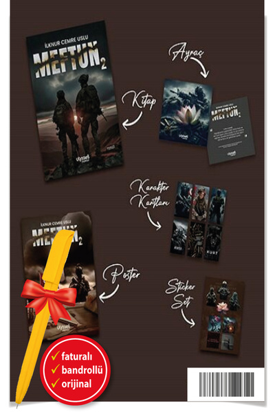 ULYSSES YAYINLARI Alfa Kalem+ Meftun 2 (İlknur Cemre Uslu)-YENİ ULYSSES Kitap