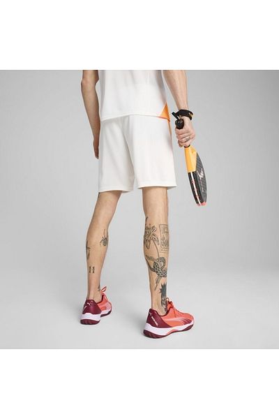 Puma Ανδρικό λευκό ατομικό Padel Trg Short Shorts 660163-30