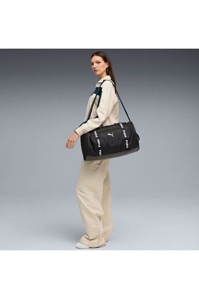Puma Women's Black Horse Ess Barrel Bag Sports Bag 091849-01