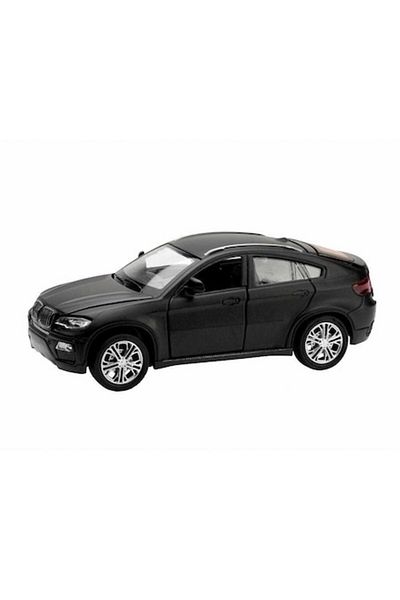 OEM Metal Toy Car with Pull Back System, Opening Doors, Sounds, and Lights, Scale 1:32, Black