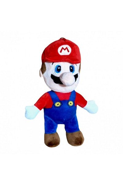OEM Plush Toy with Embroidered Details, Musical, Mario, 28 cm