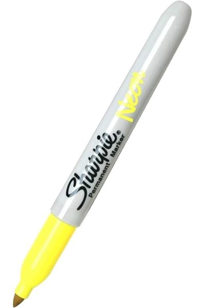 Art Tone Sharpie Permanent Marker Neon Yellow