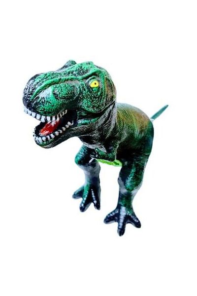 OEM T-Rex Dinosaur Figurine with Sounds, 50 cm, Green, Batteries Included