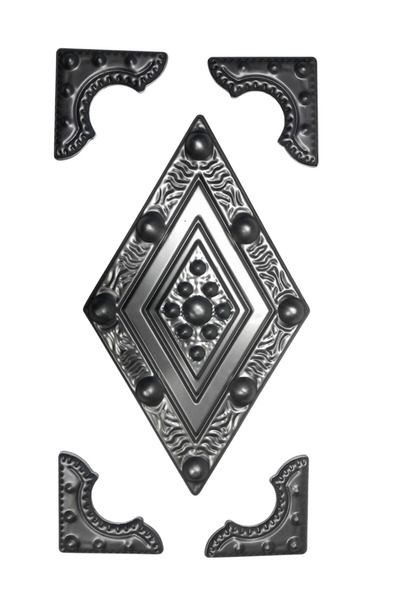 HALL BREATHE Ferforje kapı köşe süsü, şık ve dekoratif tasarım, dayanıklı ve ...