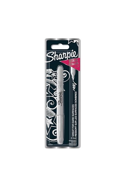 Art Tone Sharpie Permanent Marker Fine Metallic Silver