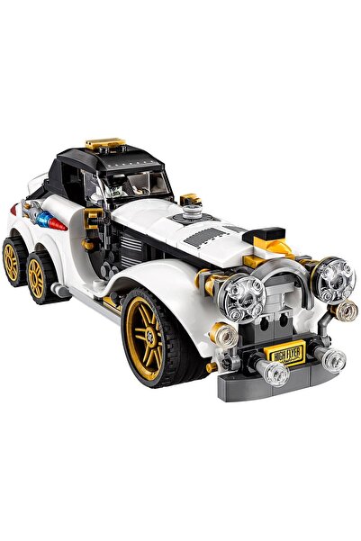 SENCO Penguin's Arctic Car with Dual Launcher, Rockets, Miniscooter, and Two Figurines, 305 Pieces