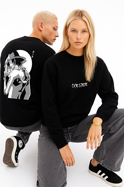 By Caspita Fashion Lenithra One Piece Luffy Anime με στάμπα Unisex Oversize μ...