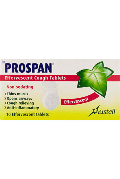 OTC أقراص بروسبان الفوارة للسعال 20 قرصًا