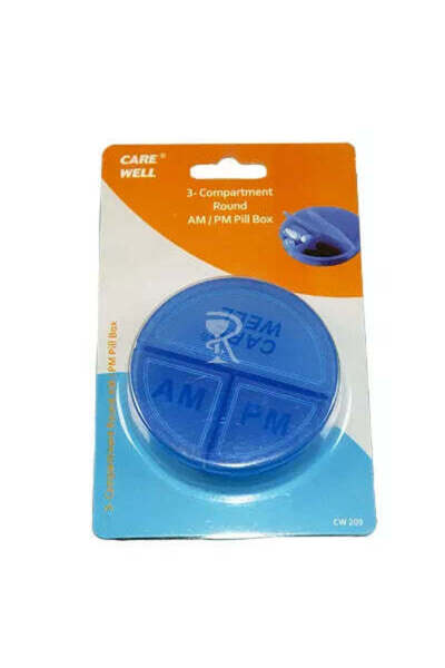 OTC علبة حبوب كير ويل 209 صباحًا/مساءً