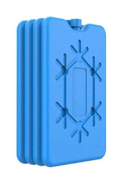 OTC كيس ثلج بلاستيكي أزرق 200 مل 16 × 11 × 1.5 قطعة واحدة