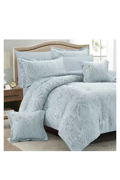 smart home Double-sided duvet set, 8-piece duvet, size 240x260 cm, filling (350 g/m²), microfiber