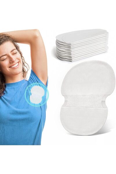 Bonjour Underarm Sweat Pads for Women and Men [100 Packs] - Premium Shield fo...